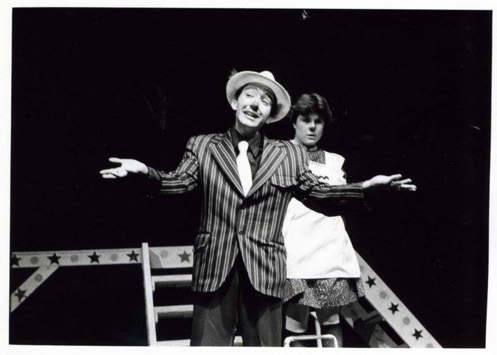3rd Street Theatre. 1983. Aesop's Fables. Jo Lopez Powell, director. Keith Wick, Johanna Carlisle. (Photo credit unknown)