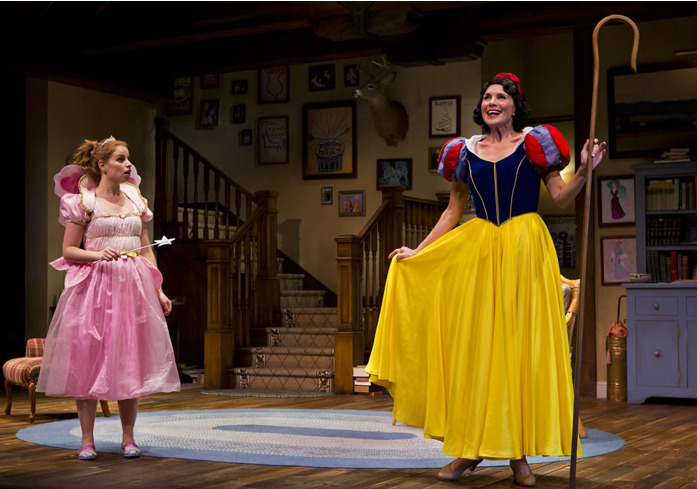 Ali Rose Dachis and Suzanne Bouchard in Arizona Theatre Company’s Vanya and Sonia and Masha and Spike. (Photo by Jeff Smith)