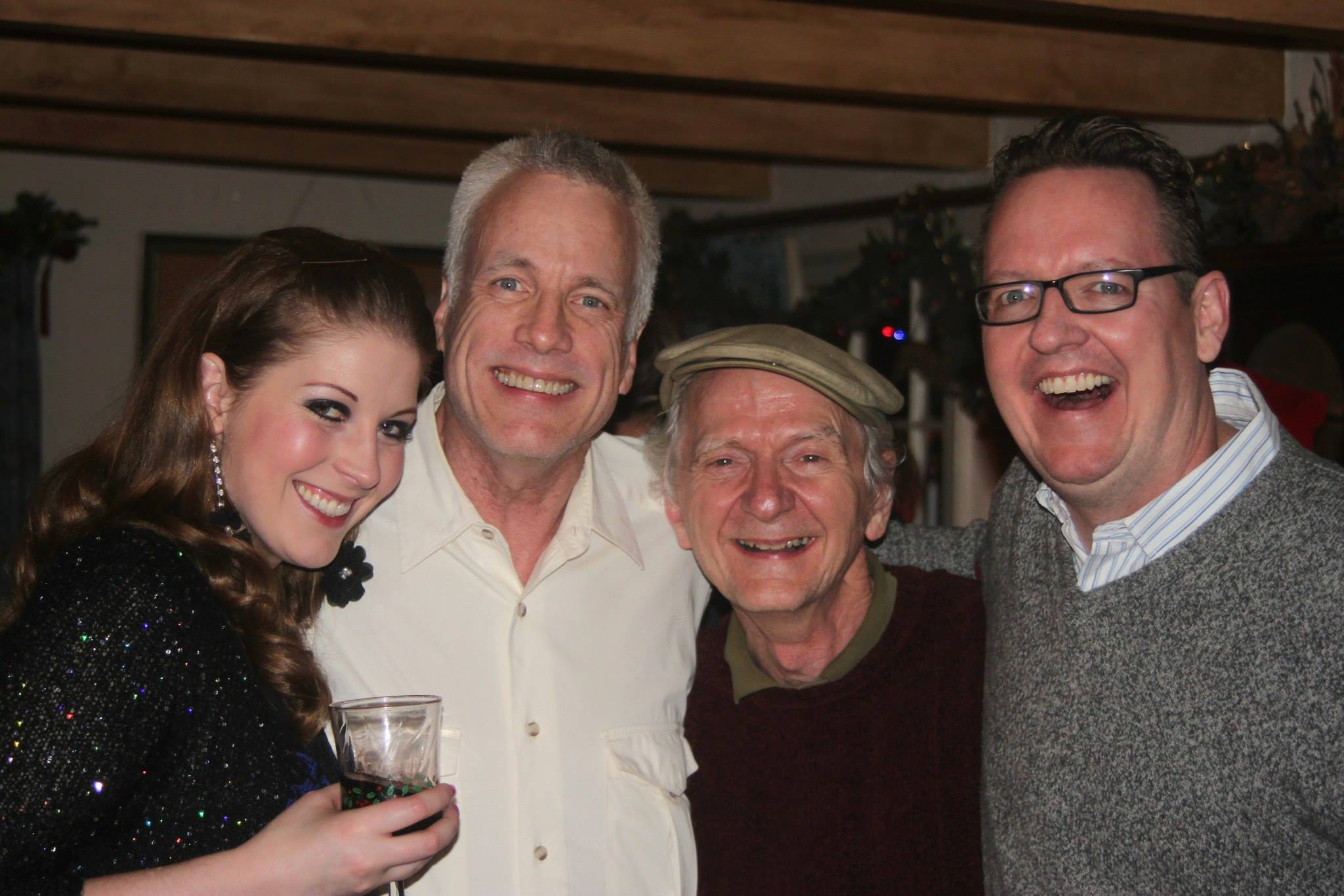 Carolyn Pain's 2013 Christmas party attracted Caroline Wagner, Craig Bohmler, Mike Lawler and D. Scott Withers.