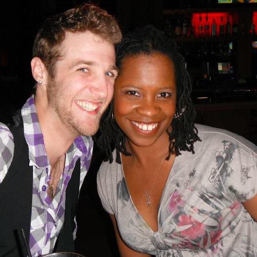 Eric P. Boudreaux and Yolanda London enjoy some time away from the theater. (From Yolanda's Facebook page.)