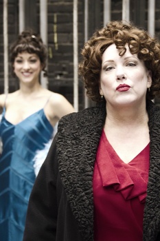 Jenny Hintz was Gypsy Rose Lee and Kathy Fitzgerald was Mama Rose in Phoenix Theatre's production of "Gypsy."