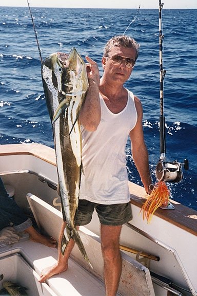 Steven Mastroieni, Actor and fisherman.