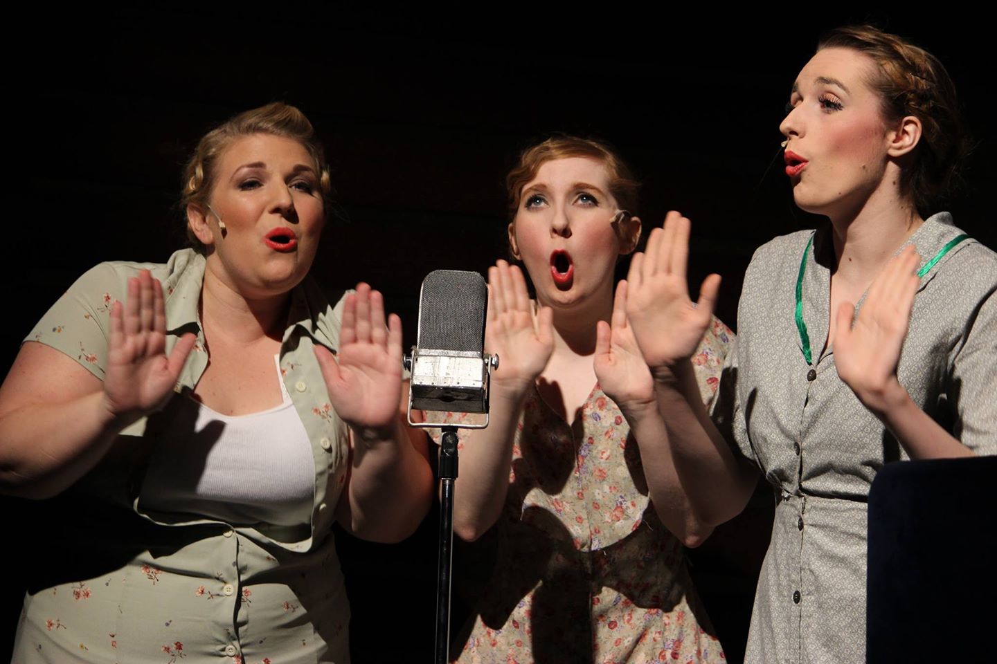 Theater Works. 2014. National Pastime. The Jingle Girls. Photo by Brett Aiken.