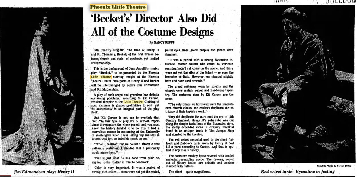 phoenix theatre beckett 000 june 12, 1968