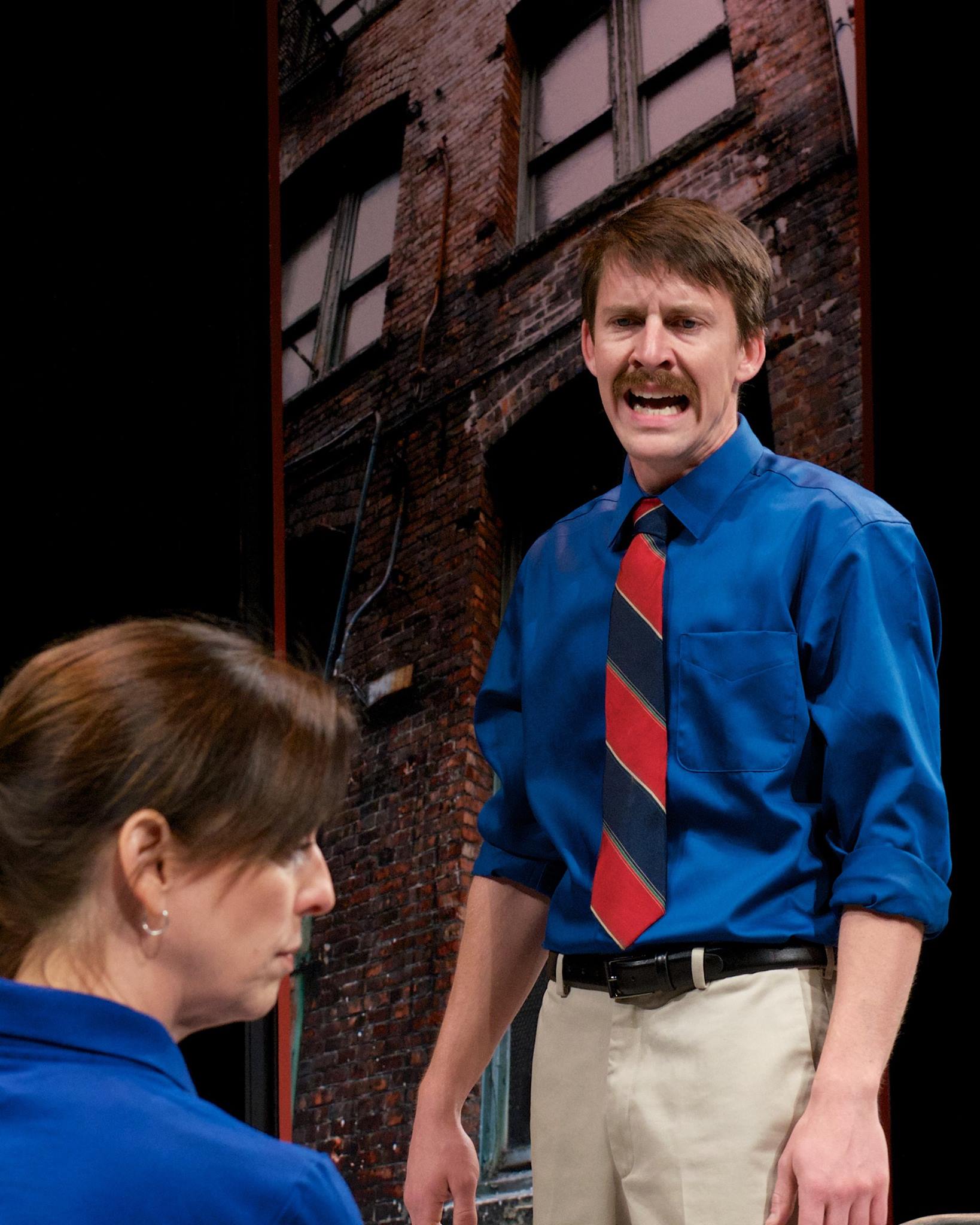 Katie McFadzen and Tyler Eglen in "Good People" at Actors Theatre, May 2014. (Photo by John Groseclose)