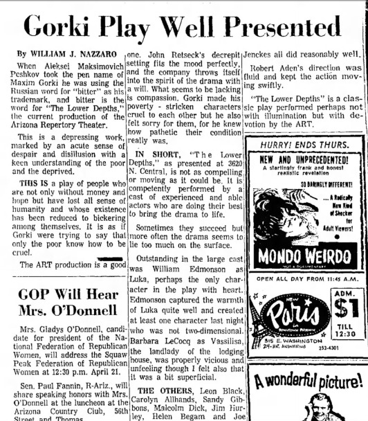 Arizona Republic, April 12, 1967