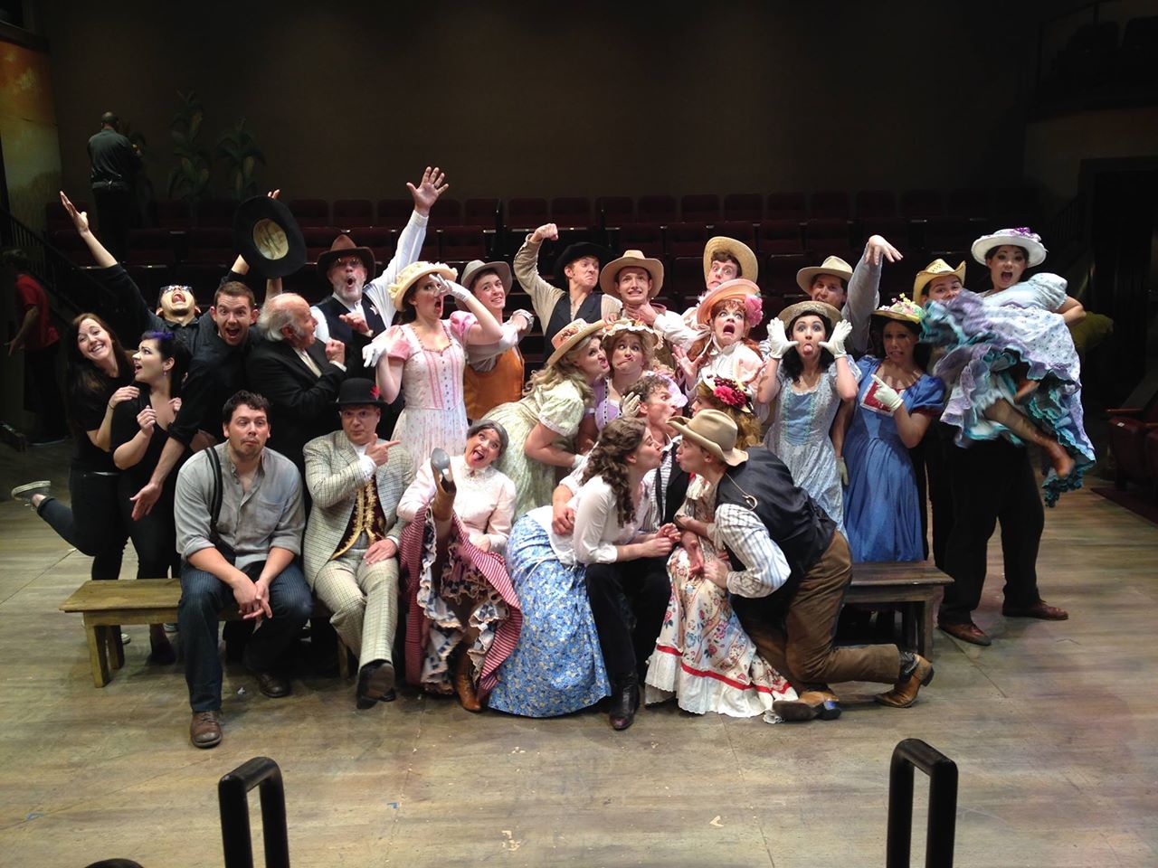 The cast of Hale Centre Theatre's 2014 production of "Oklahoma!" (Photo Credit Unknown)