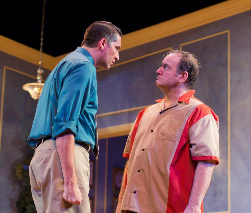 Jesse Berger and Bruce Laks in "The Odd Couple" at Arizona Broadway Theatre.