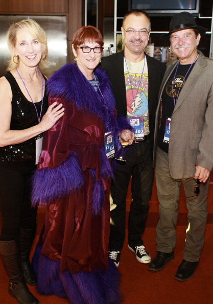 Lori Martin, Shelley Cohn, Steve Martin and John Little attend Childsplay's 2014 Rock the Schoolhouse Gala. (Photo credit unknown)