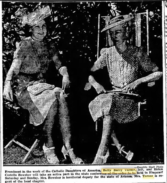 Arizona Republic, May 28, 1939. 