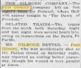 paul gilmore Dec. 18, 1899