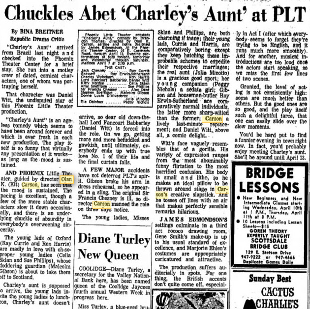 phoenix theatre 1968 charley's aunt 002
