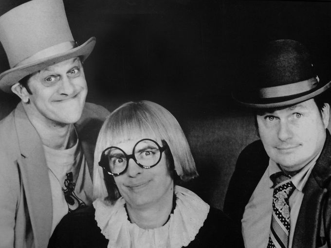 Vladimer Kwaitkowski as Ladmo, Pat McMahon as Gerald, and Bill Thompson as Wallace were the Wallace & Ladmo shown in this 1970's promotional photo. (Photo: Arizona Republic Archive)