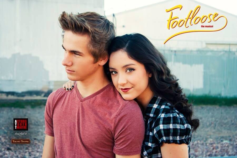 Actors Youth Theatre. 2015. Footloose. Kale Burr and Jessie Jo Pauley (Photo courtesy of the theater)